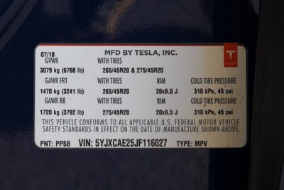 2018 Tesla Model X 75D