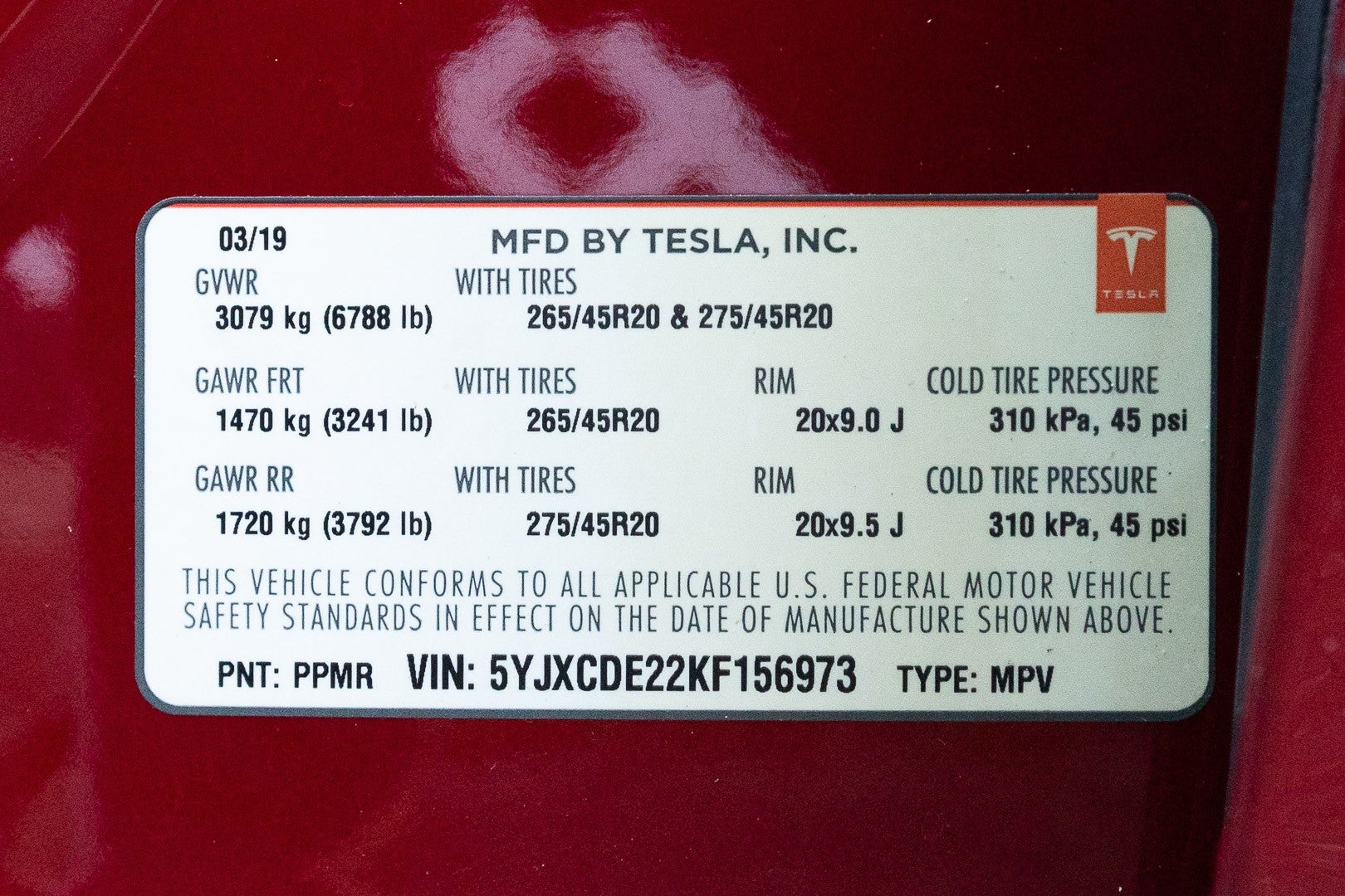 2019 Tesla Model X 75D