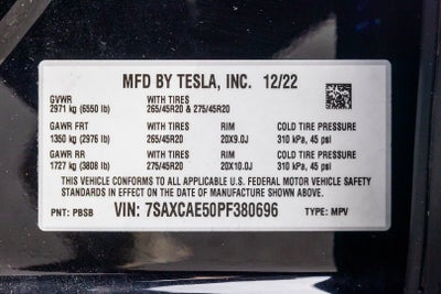 2023 Tesla Model X Base