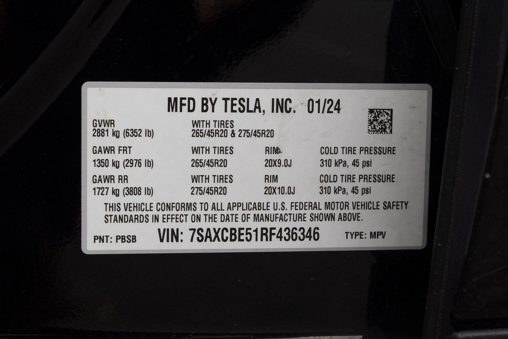 2024 Tesla Model X Base
