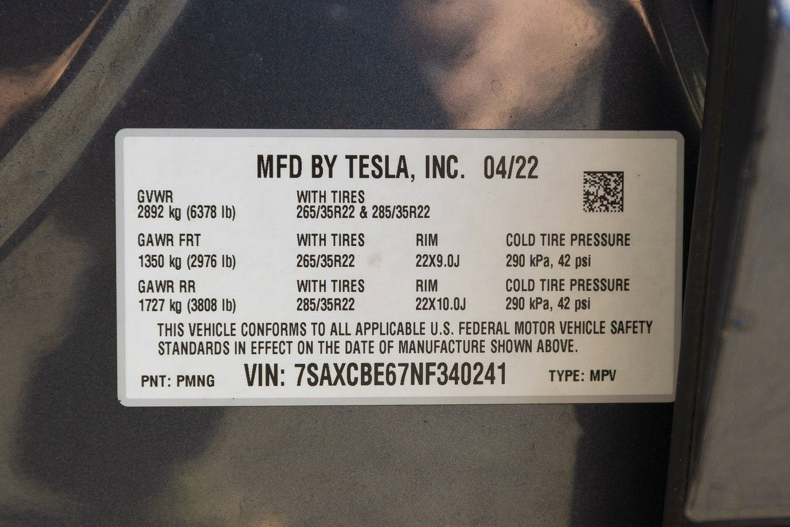 2022 Tesla Model X Plaid