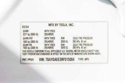 2024 Tesla Model Y Long Range