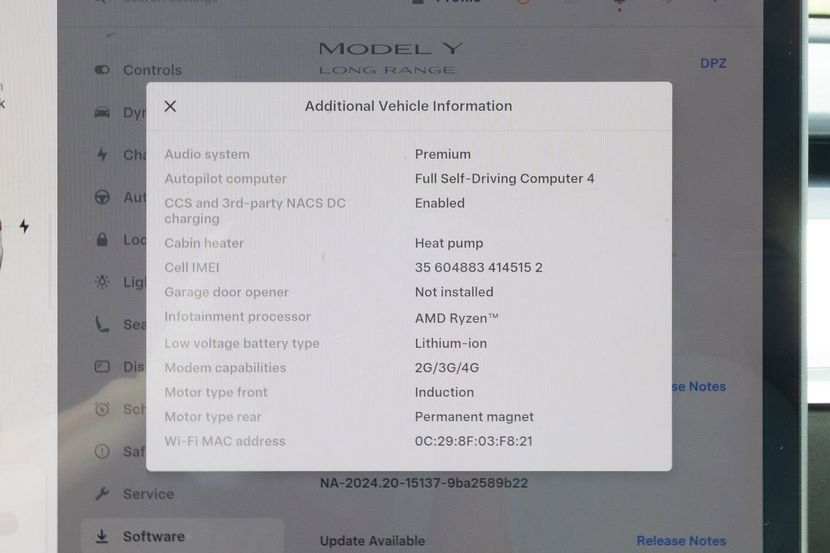 2024 Tesla Model Y Long Range