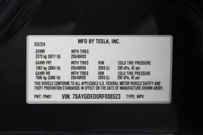 2024 Tesla Model Y Base