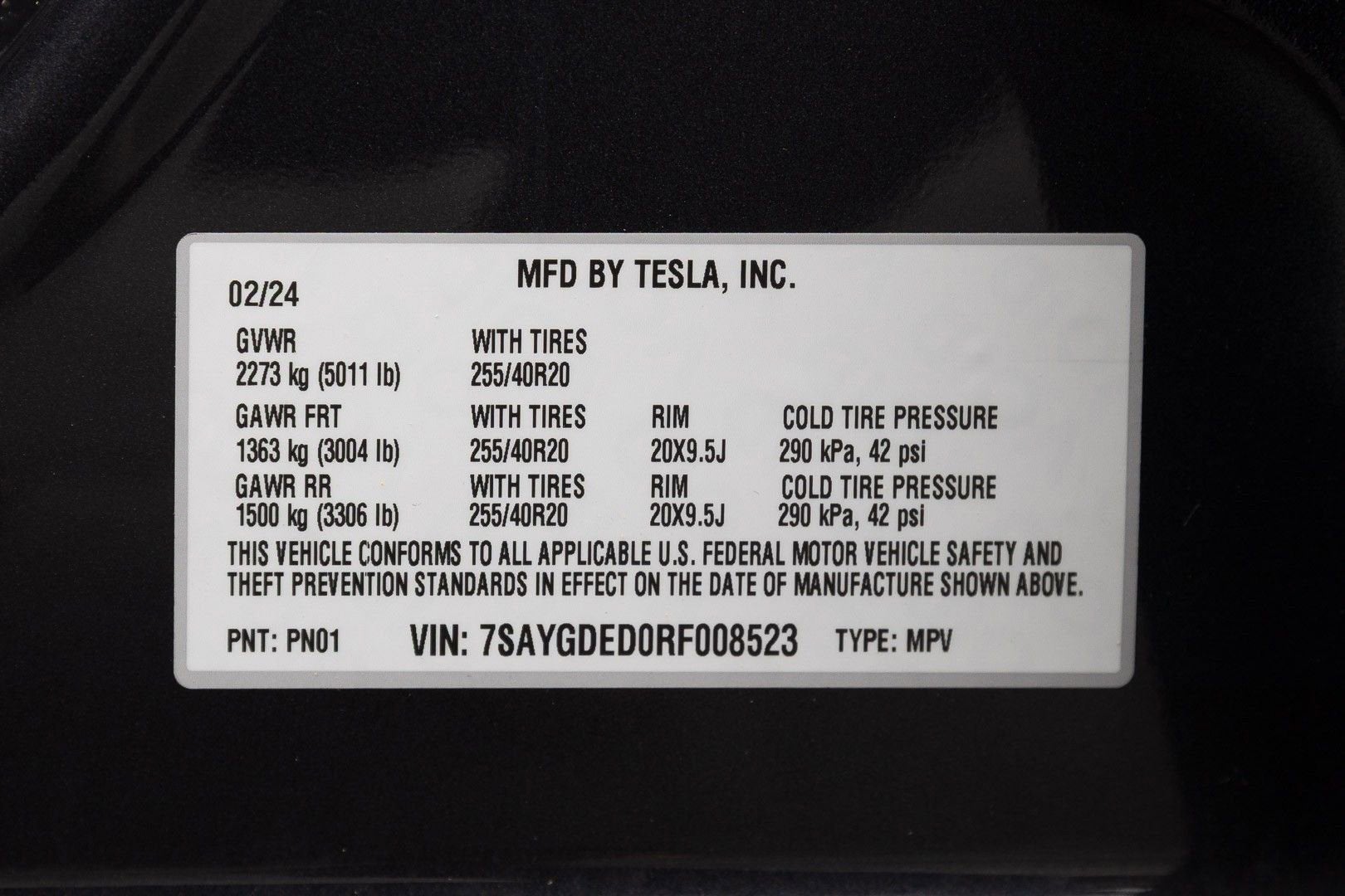 2024 Tesla Model Y Base