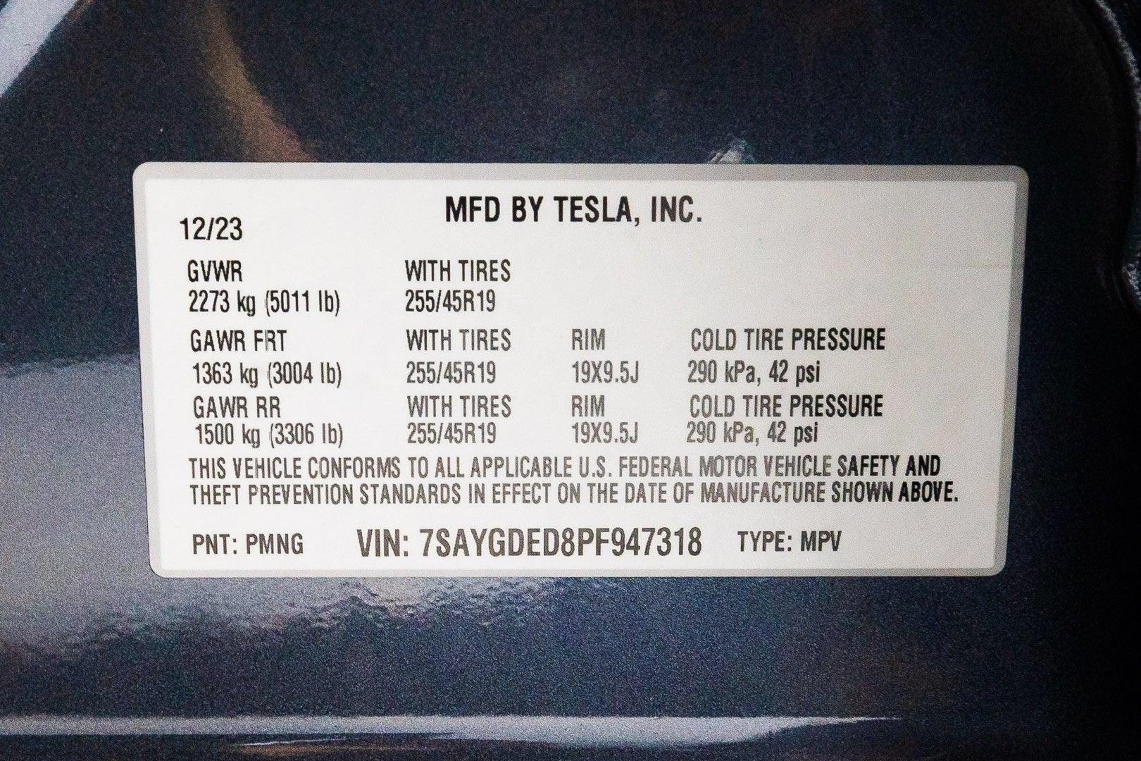 2023 Tesla Model Y 4DR