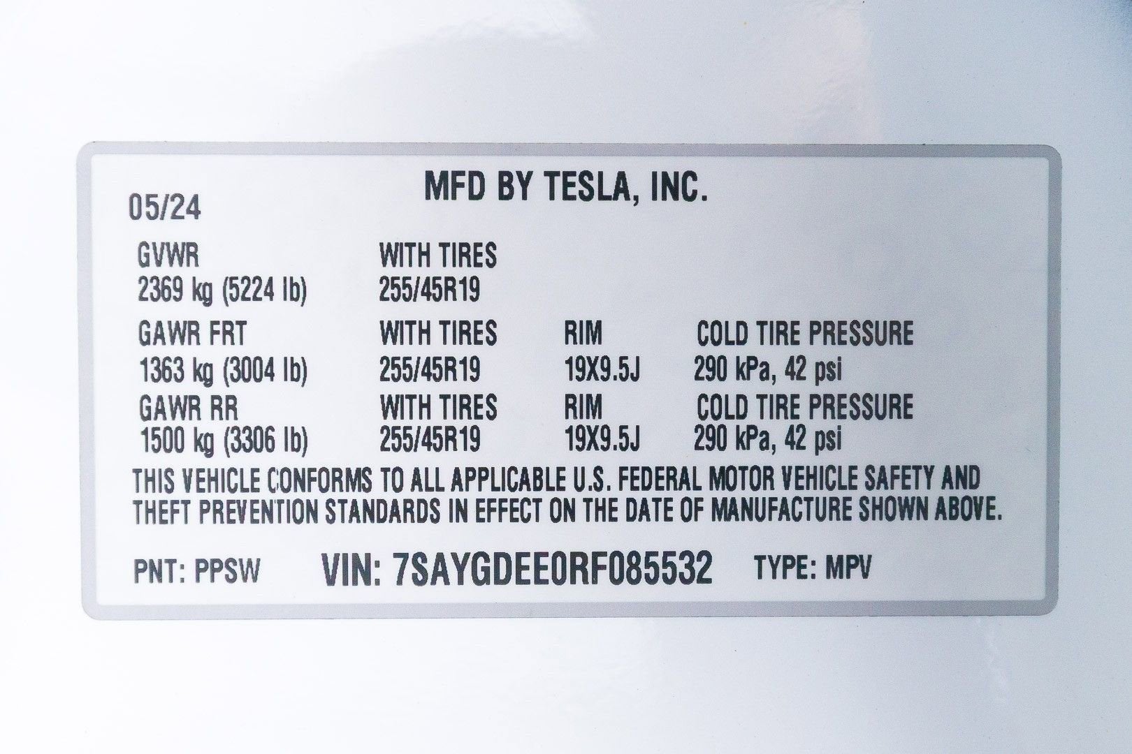 2024 Tesla Model Y Long Range