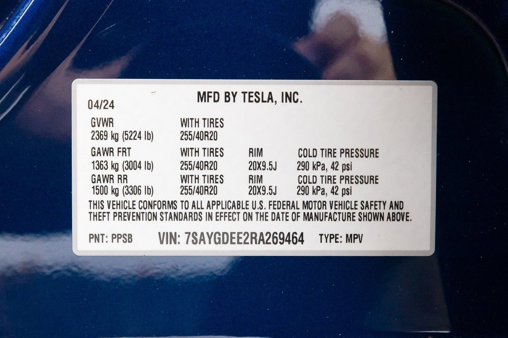 2024 Tesla Model Y Long Range