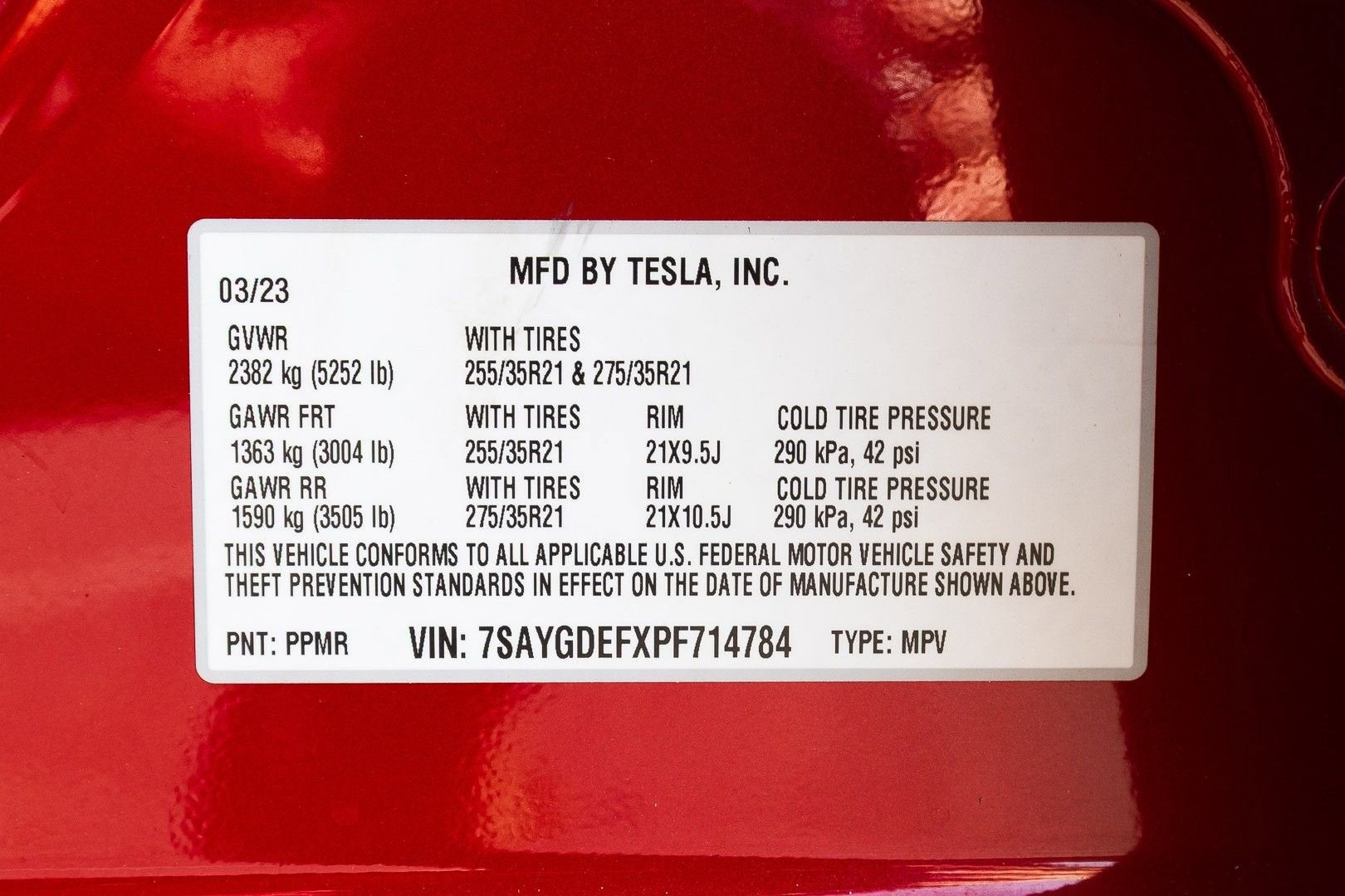 2023 Tesla Model Y Performance