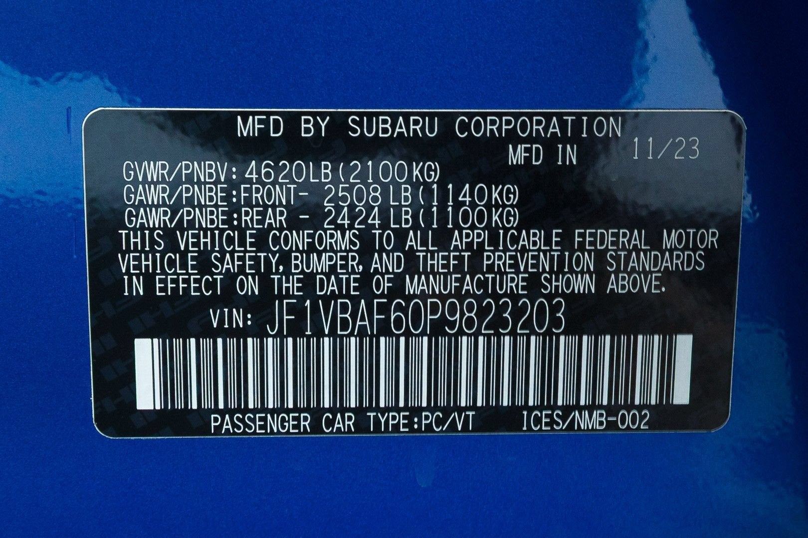 2023 Subaru WRX Premium