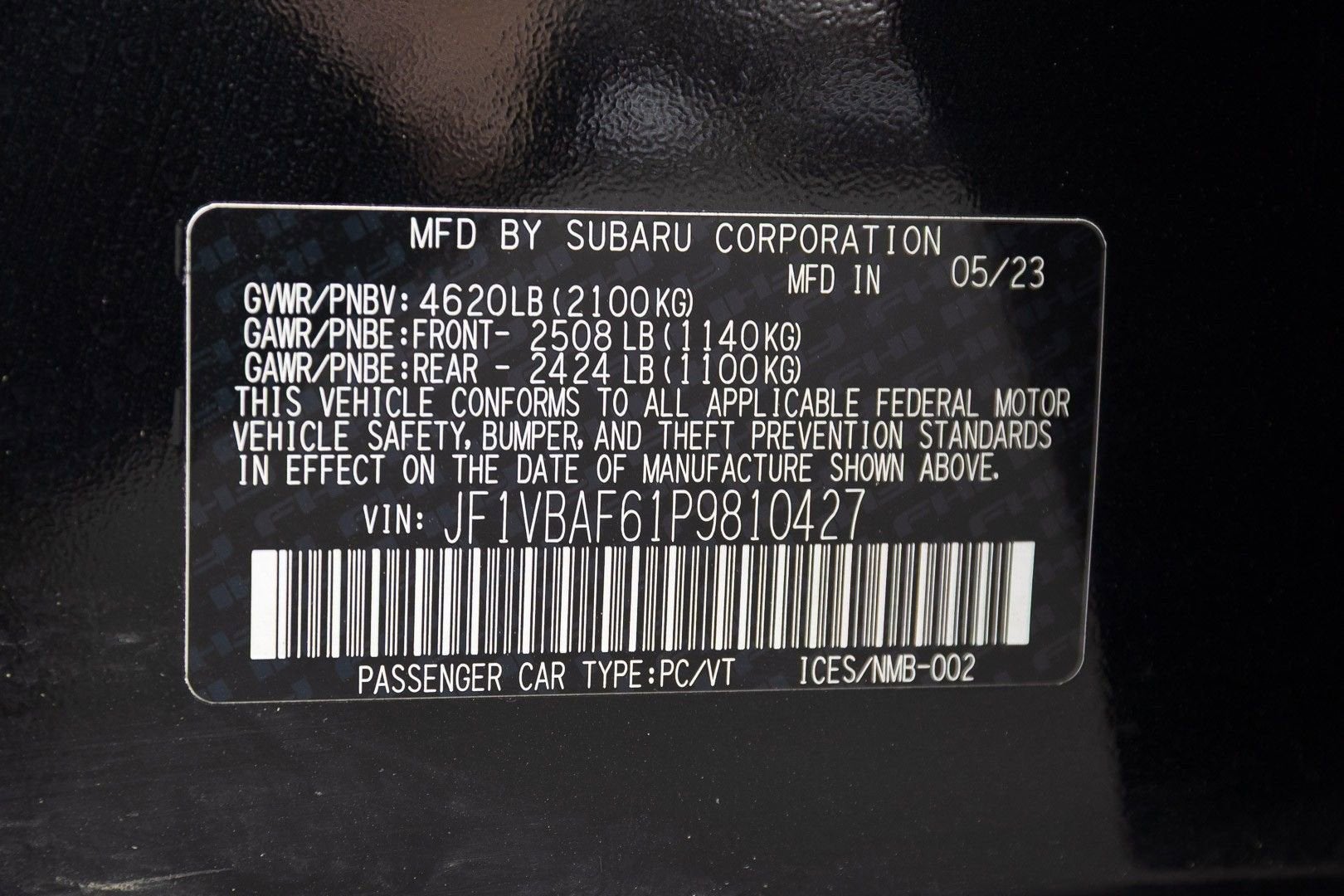 2023 Subaru WRX Premium