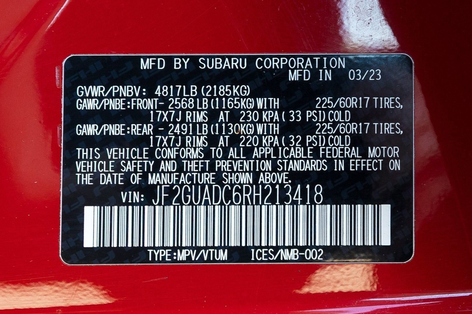 2024 Subaru Crosstrek Premium