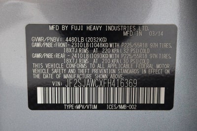 2015 Subaru Forester 2.5i Touring