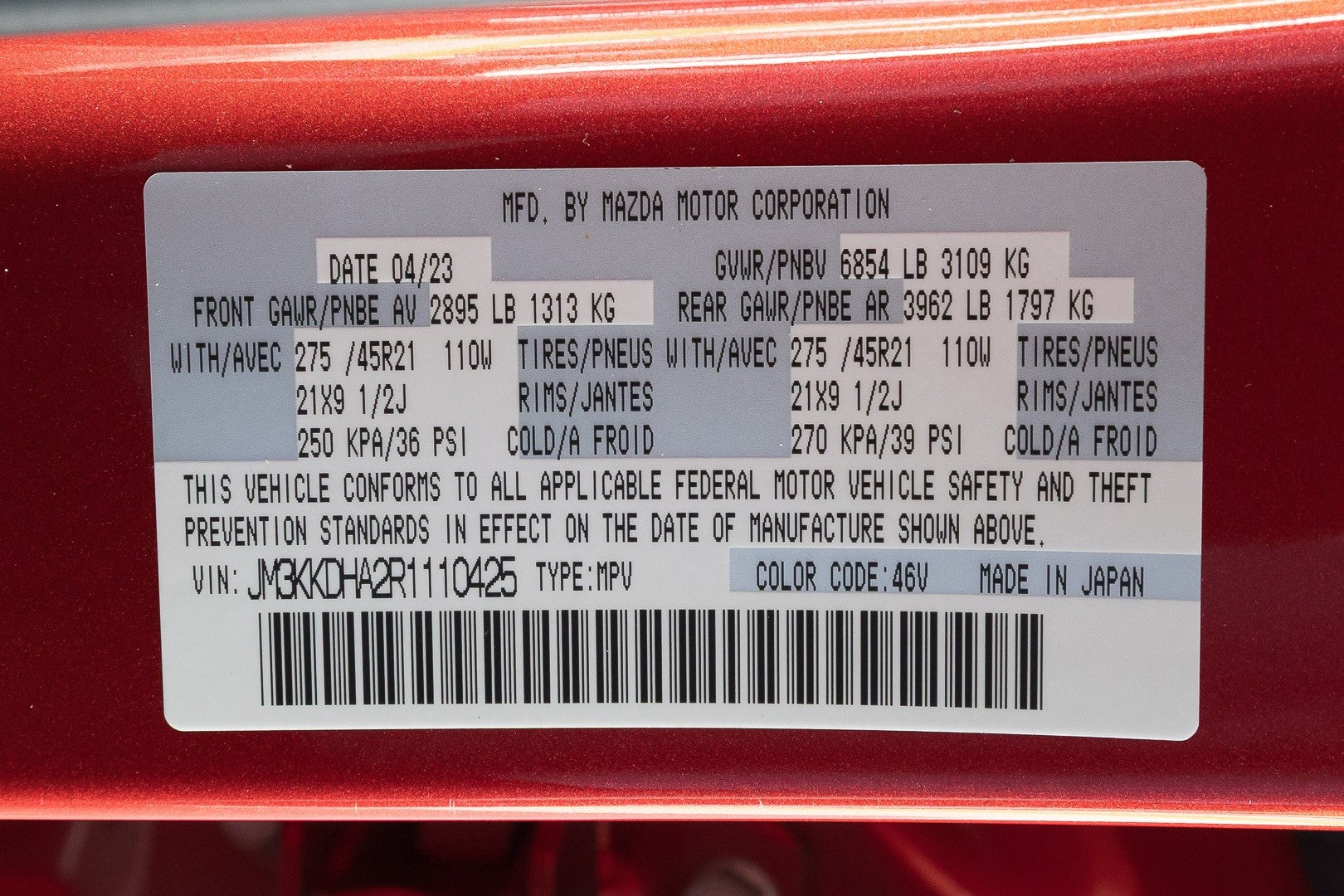 2024 Mazda Mazda CX-90 PHEV Premium