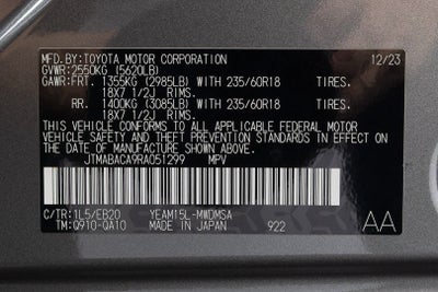 2024 Toyota bZ4X XLE