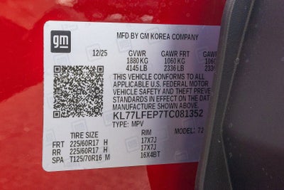 2026 Chevrolet Trax LS