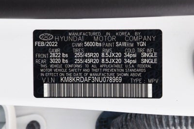 2022 Hyundai IONIQ 5 Limited