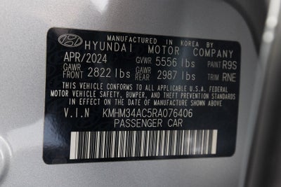 2024 Hyundai IONIQ 6 SEL