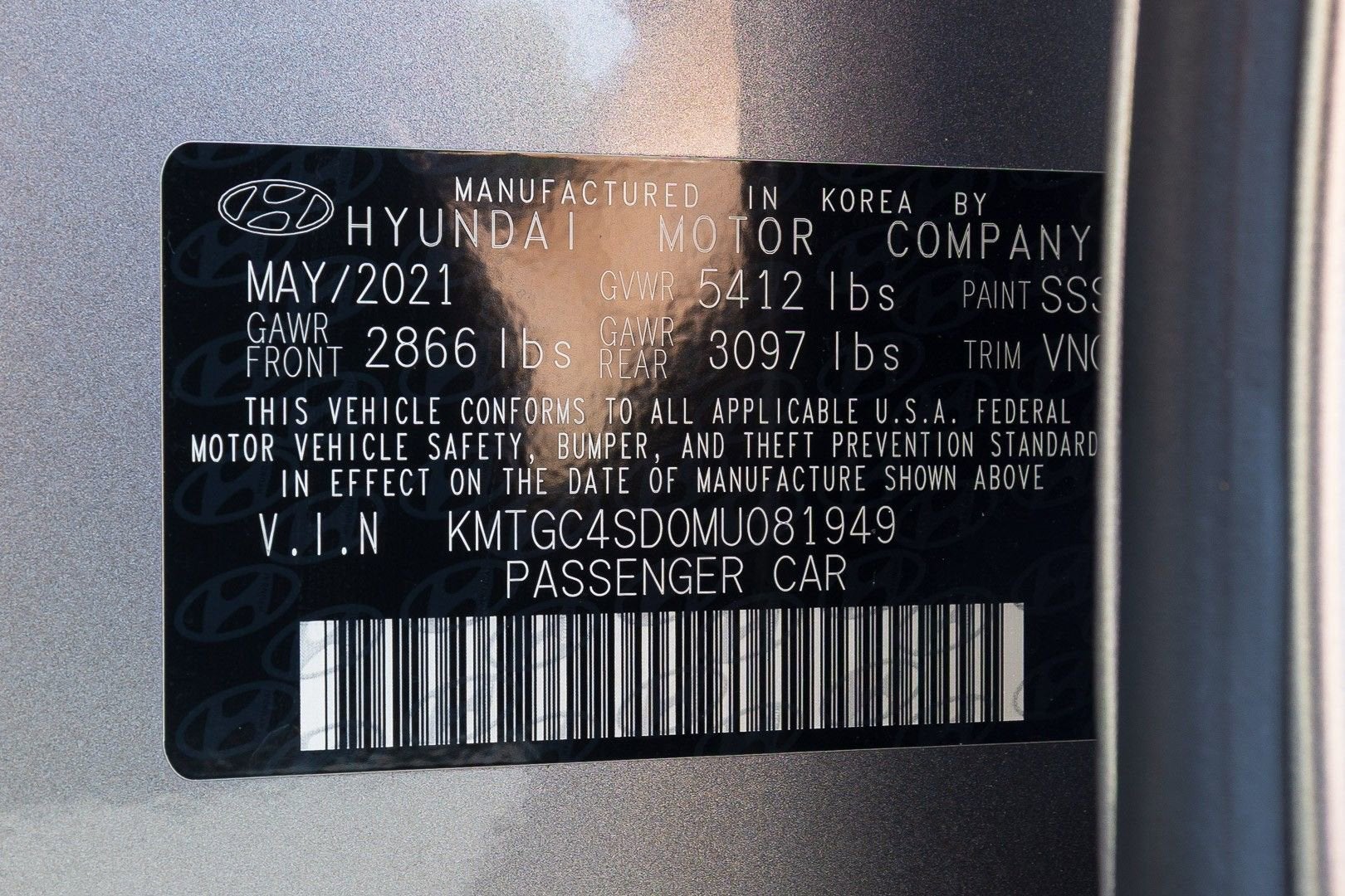 2021 Genesis G80 3.5T