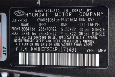 2024 Genesis GV80 3.5T AWD 7P