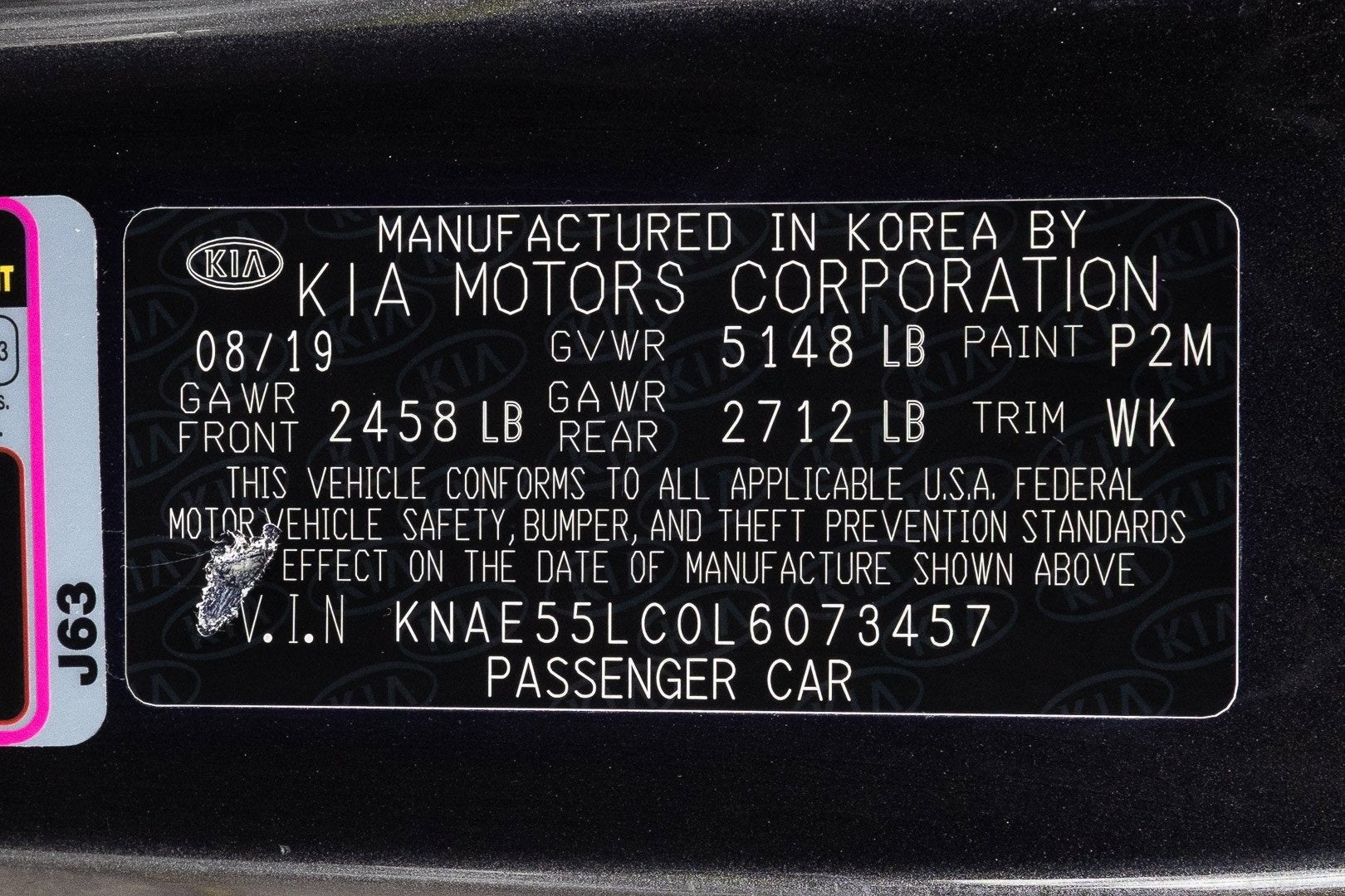 2020 Kia Stinger GT2