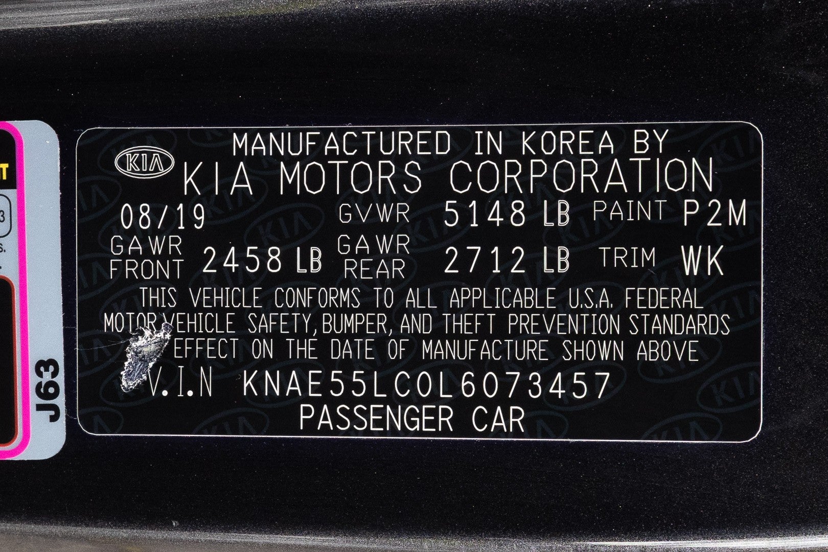 2020 Kia Stinger GT2