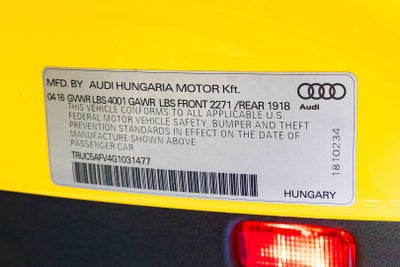2016 Audi TT 2.0T