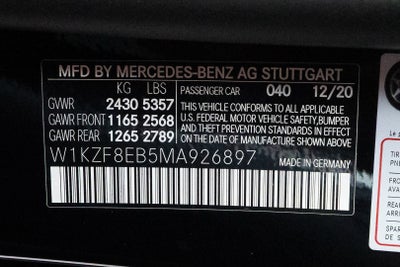 2021 Mercedes-Benz E-Class E 350