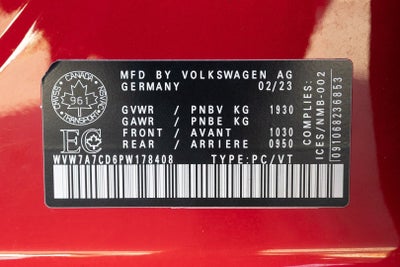 2023 Volkswagen Golf GTI 40th Anniversary