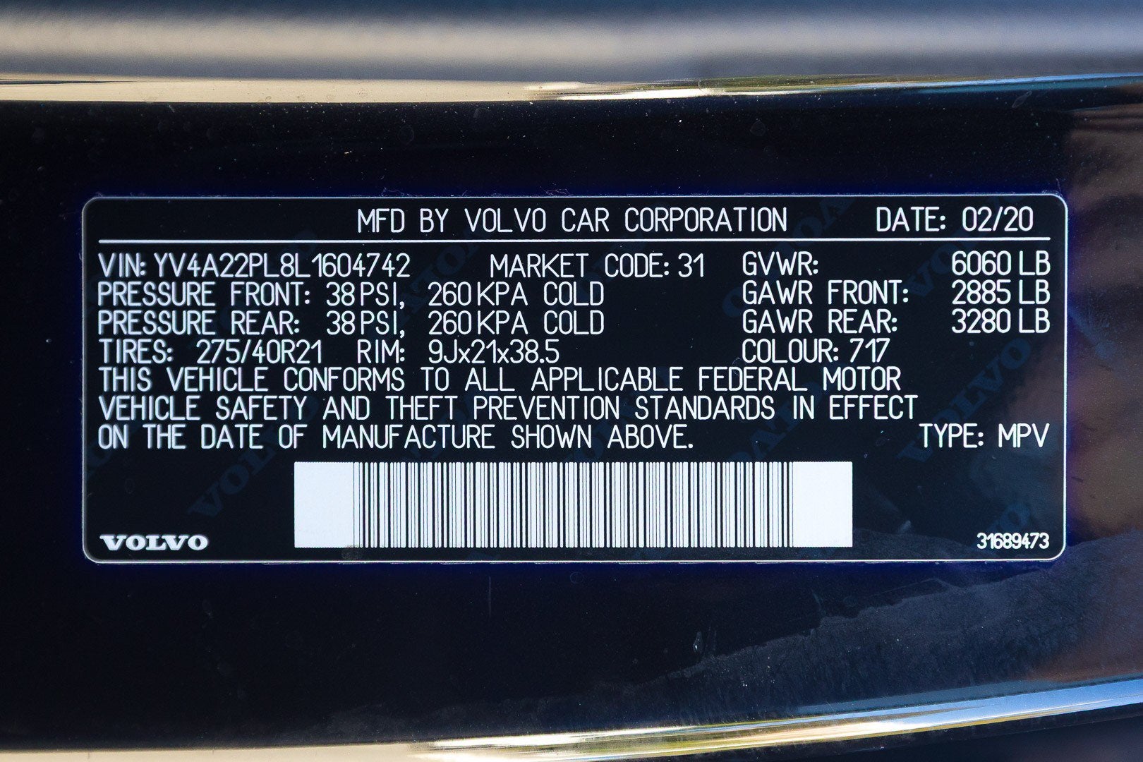 2020 Volvo XC90 Inscription