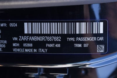 2024 Alfa Romeo Giulia Veloce