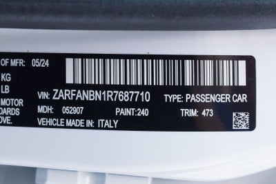 2024 Alfa Romeo Giulia Veloce